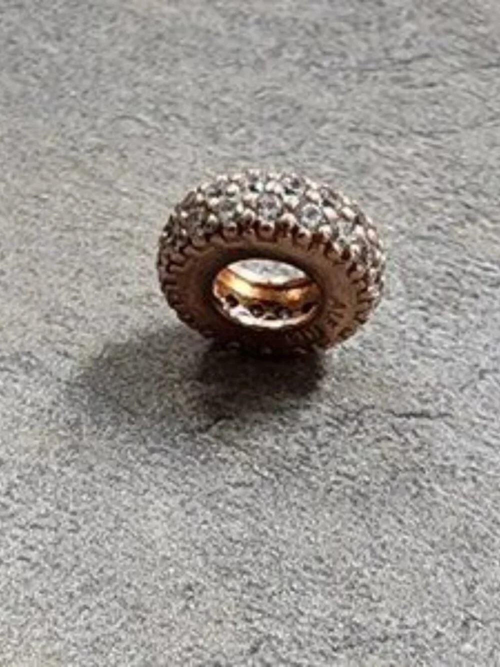 Pandora Clear Sparkle Spacer Charm